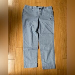 Talbots size 12, nwot, hampshire pants, blue & white.